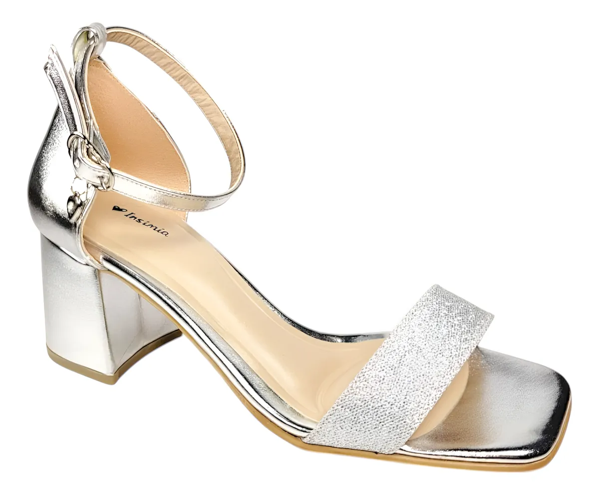 Sandalias Con Taco Medio Nueva Tempoada